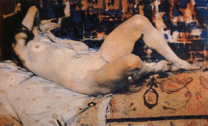 Nikolay Fechin Nude Model oil painting image
